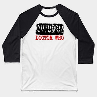 Doctor Who-Silhouette Baseball T-Shirt